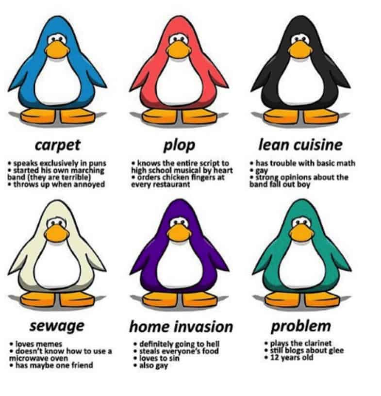Club Penguine Memes 2