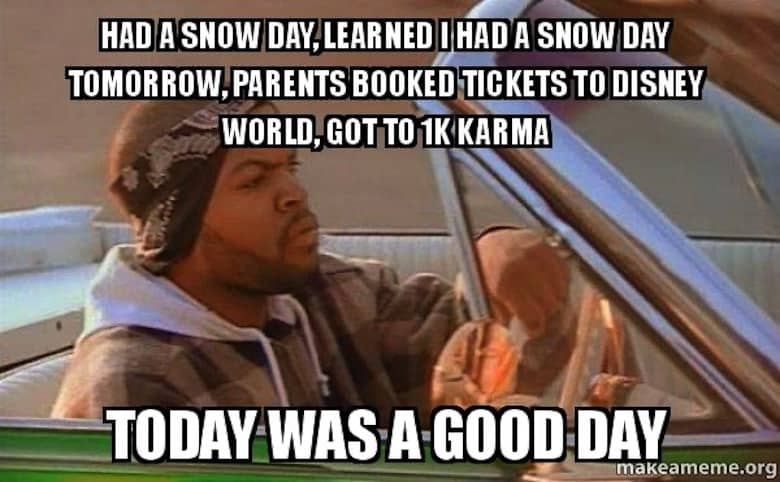 Snow Day Meme 13