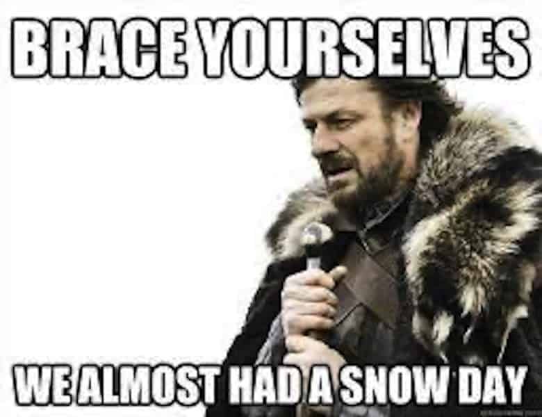 Snow Day Meme 15