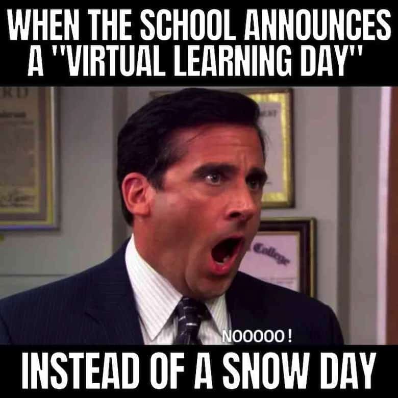 Snow Day Meme 25